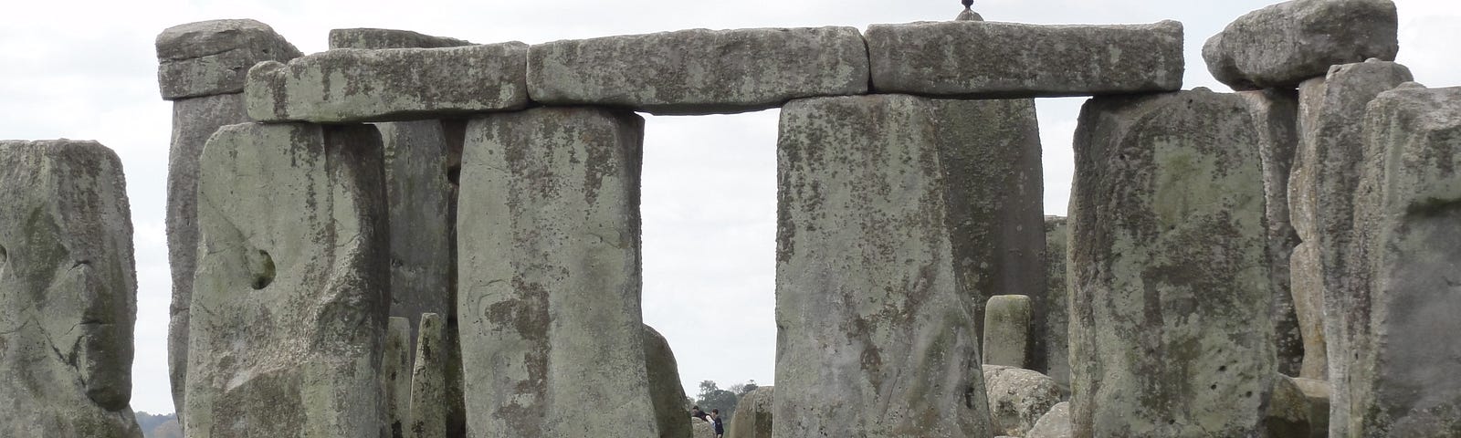 A huge rock formation in a field, known as Stonehenge. England visiting, travel, history, hotspot travel