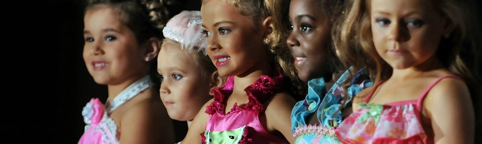A child beauty pageant. Credits: Smithsonian magazine