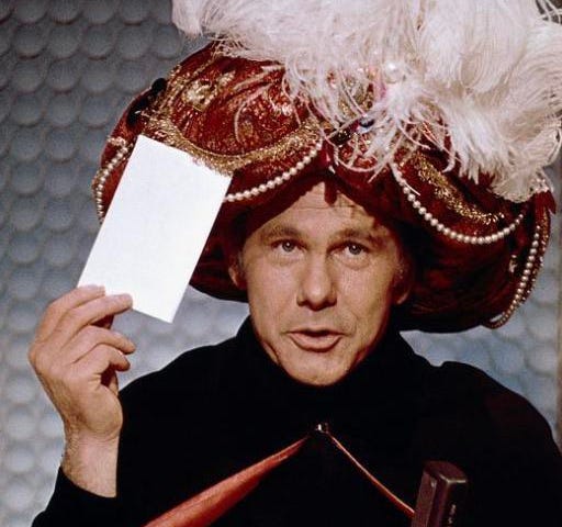 Carson as Carnac the Magnificent
