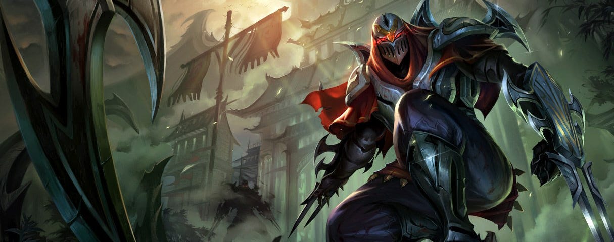 Zed the master of shadows