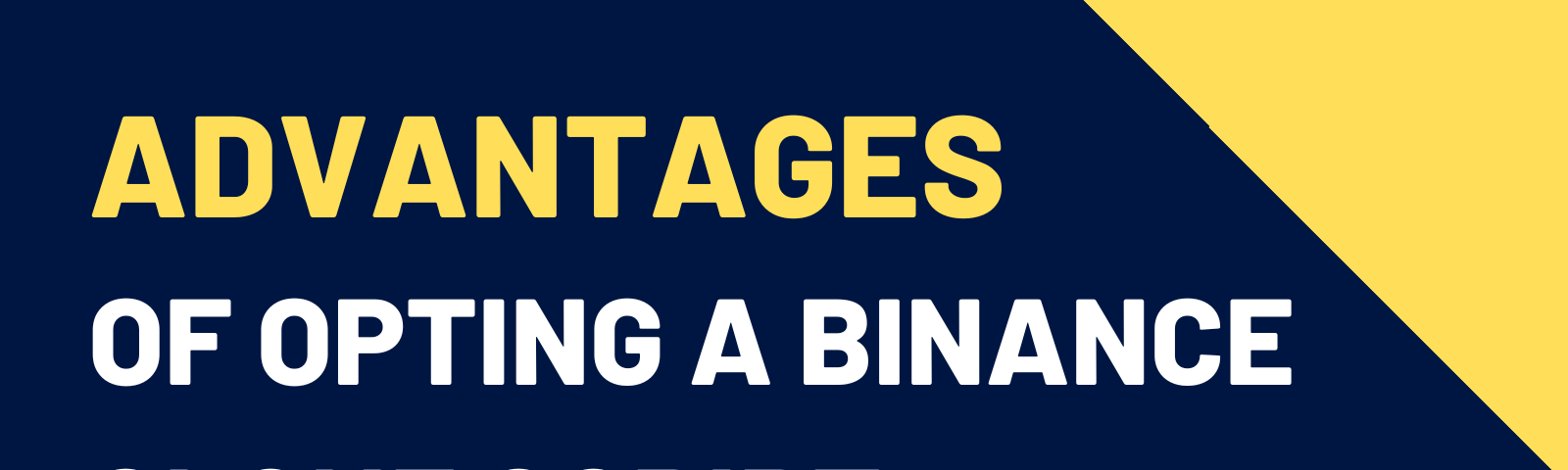 advantages of binance clone script