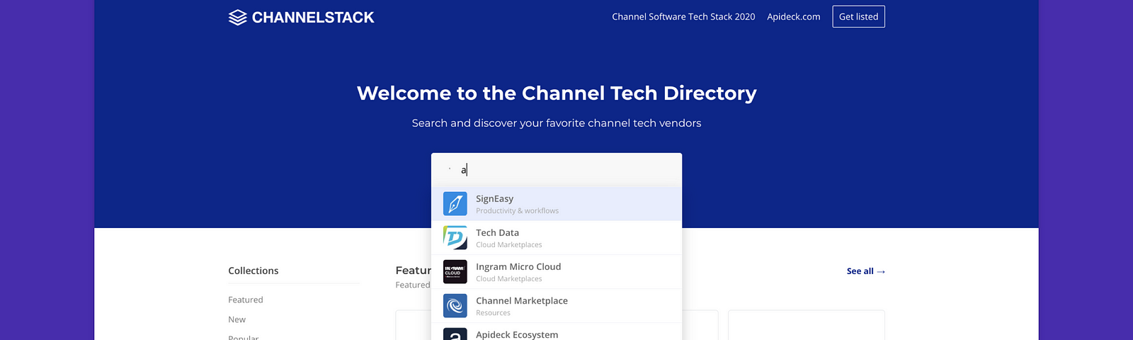 Channelstack.co — Unlock new revenue through +150 channel management apps
