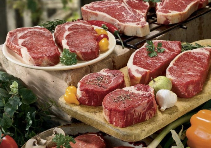 Raw Assorted Steaks