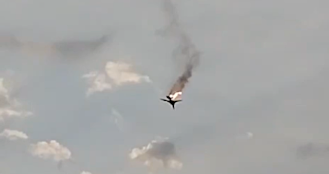 Ukraine War Ukraine’s First Takedown of a Russian Tu-22M3 Strategic Bomber 300 km inside Russia using the same ‘means’ as for the Beriev A50 AWACS plane