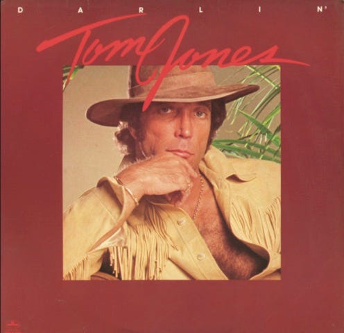 photo of album cover for Tom Jones’ Darlin’