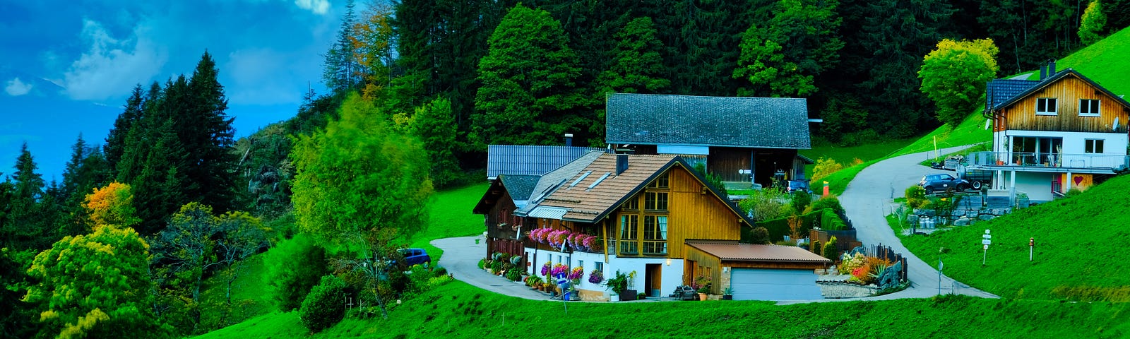 beautiful home with garden and mountain in Austria