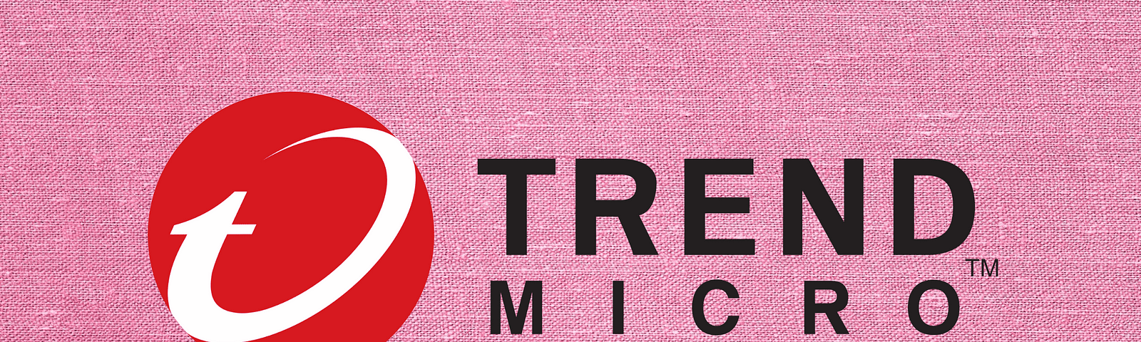 trent Micro logo on a pink textured background