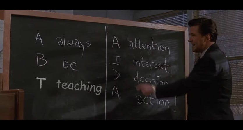 Blake at a chalkboard