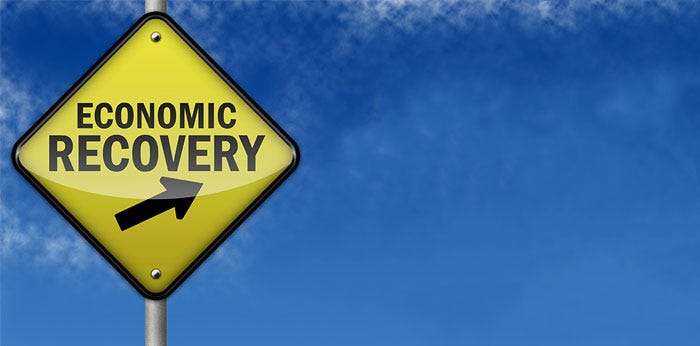 Economic recovery sign