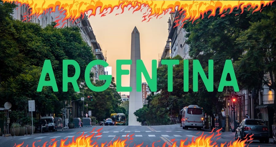 Argentina experiencing a heat wave