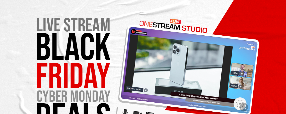 Live Stream Black Friday Cyber Monday Deals