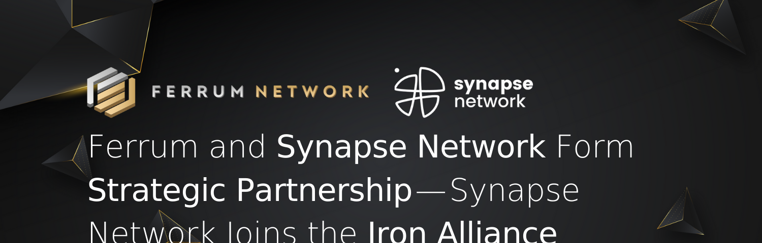Ferrum and Synapse Network Form Strategic Partnership — Synapse Network Joins the Iron Alliance