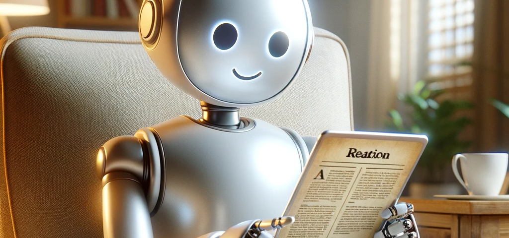 AI bot reading medium articles. With the help of Open AI Chat GPT 4.0