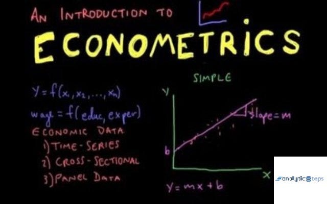 Types Of Econometrics Analytics Steps Medium