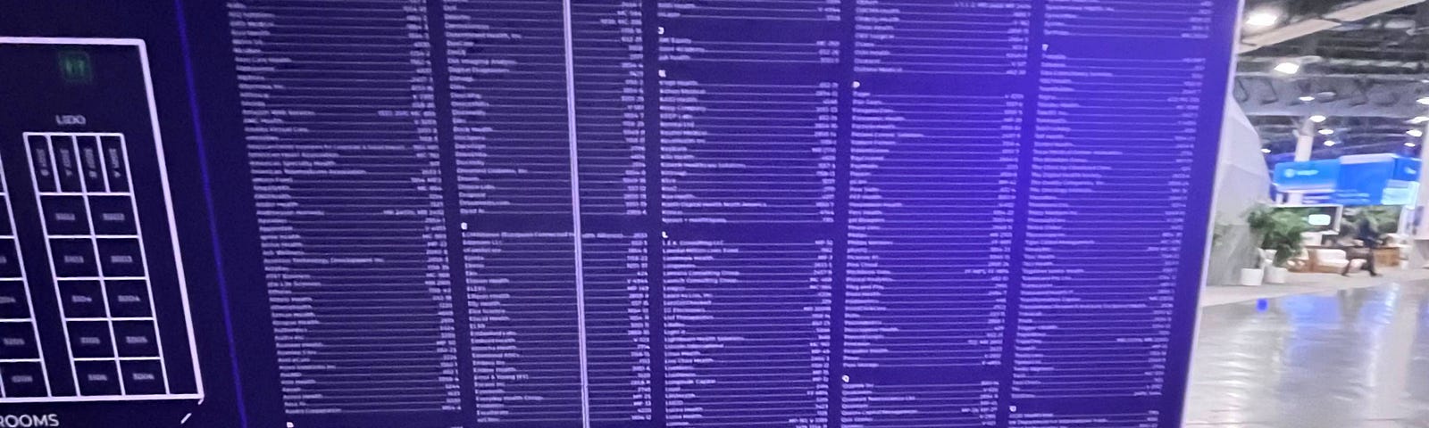 List of companies represented at HLTH 2022