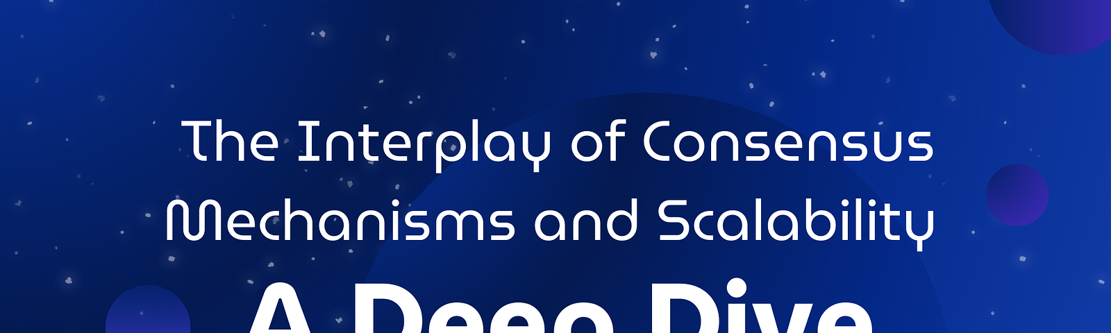 Interplay of Consensus Mechanisms and Scalability