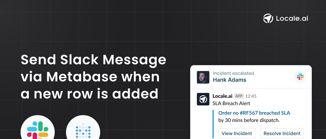 Automate Slack Notification via Metabase when a New Row is Added