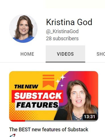 Find Kristina God On YouTube Now!