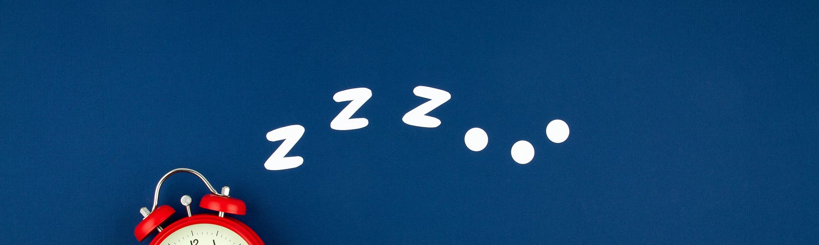 A cartoon image of a clock with zzz’s spilling from the top of it.
