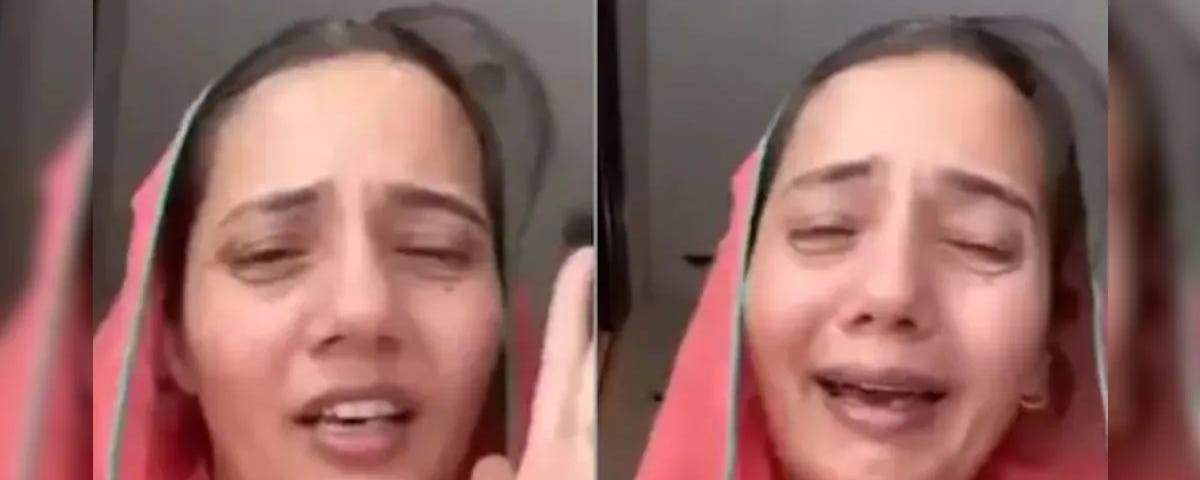 Mandeep Kaur, a resident of New York City, but a Punjabi Indian by birth made this video before she killed herself. Screenshot Credits: Video uploaded by the woman herself