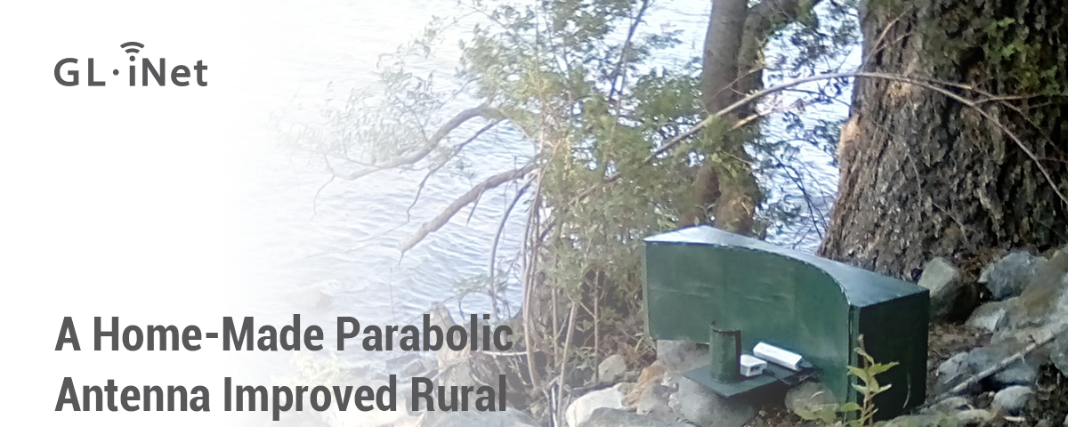 A Home-Made Parabolic Antenna Improved Rural Internet Speed