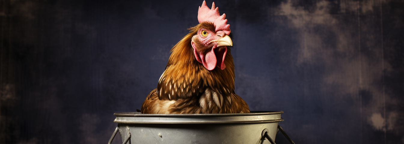 A Chicken in a Pot -chicken soup recipe