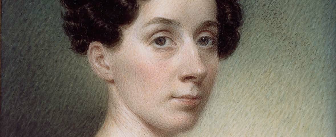 Self Portrait of Sarah Goodridge, painted in 1830