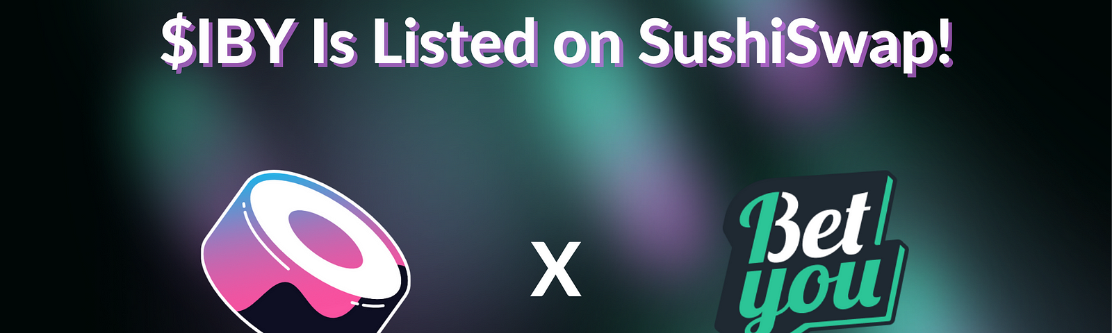 $IBY is listed at SushiSwap!