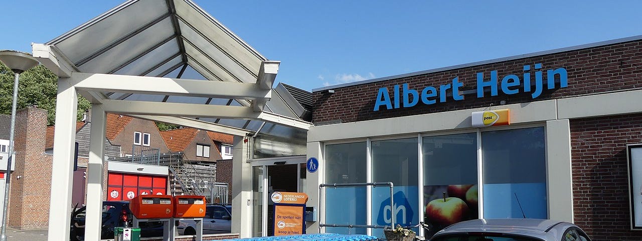 A branch of Albert Heijn.