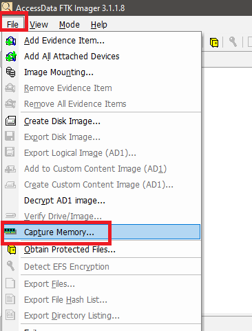 FTK Imager