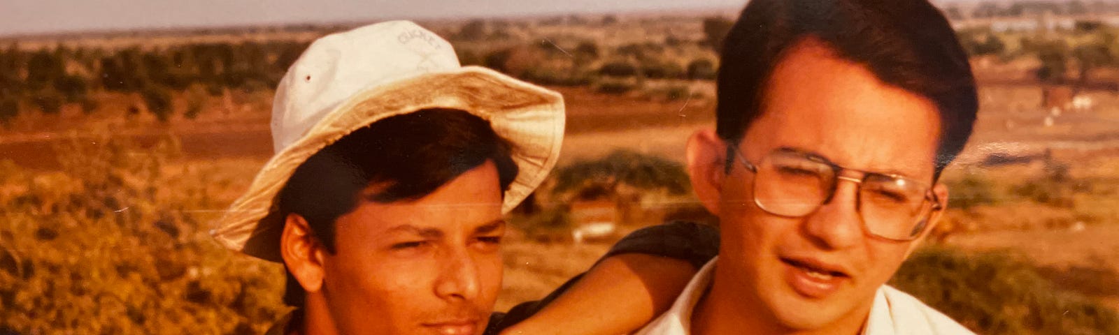Picture of Anil Mishra from the late 1980s