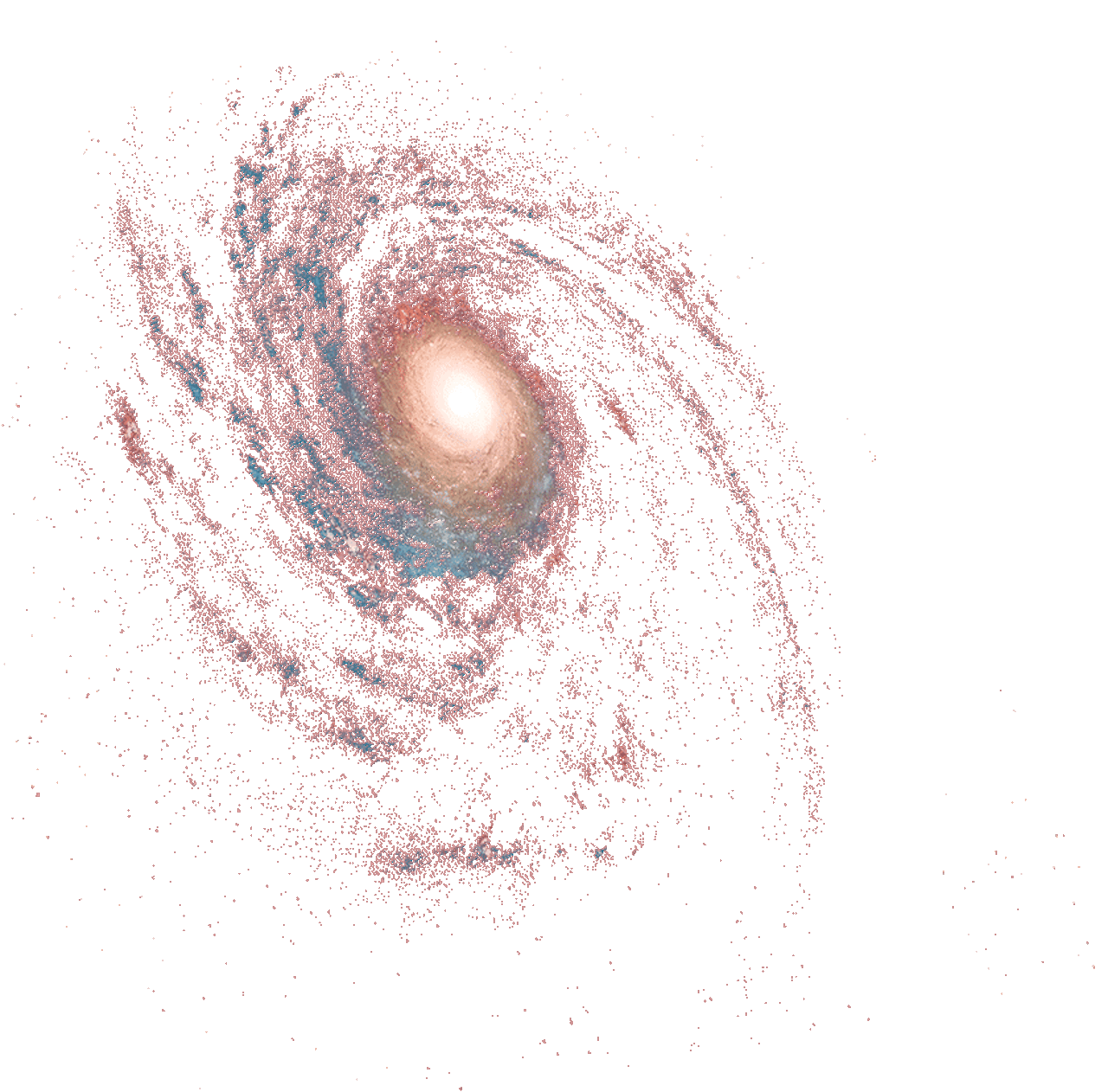 Gif of Moving Galaxy