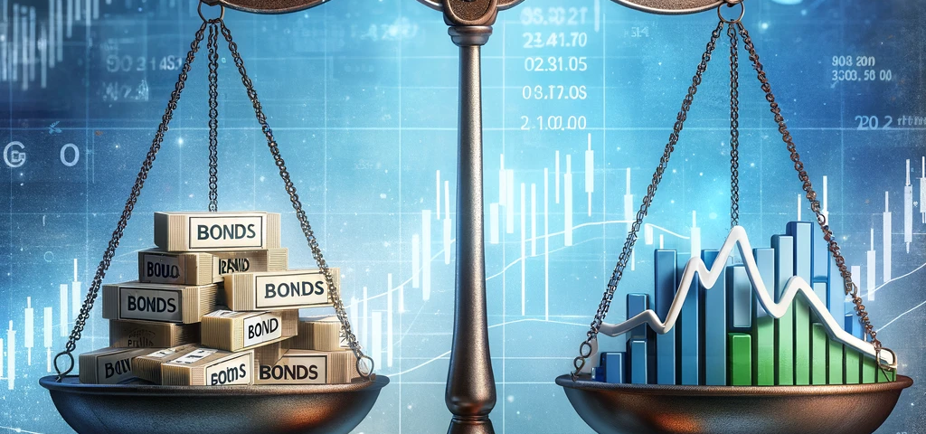 correlation between stock and bond prices