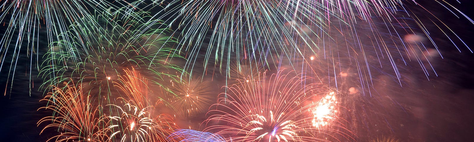 Fireworks over Malta´s Grand Harbour