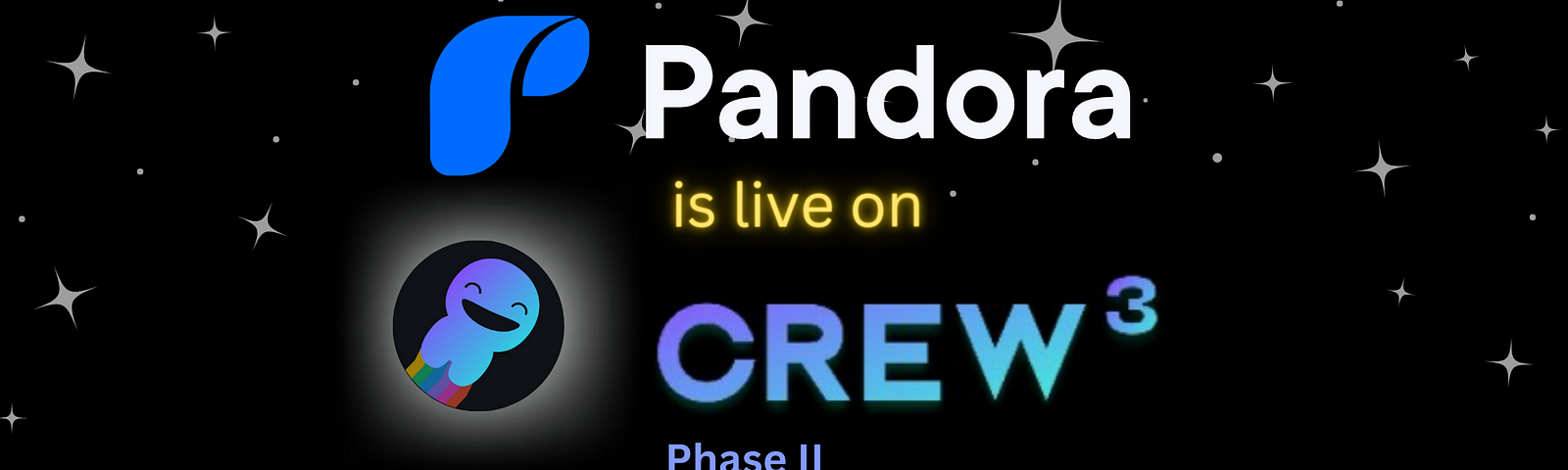 Pandora Finance Crew3 Campaign. Aridrop, Giveaway & rewards for Web3 people