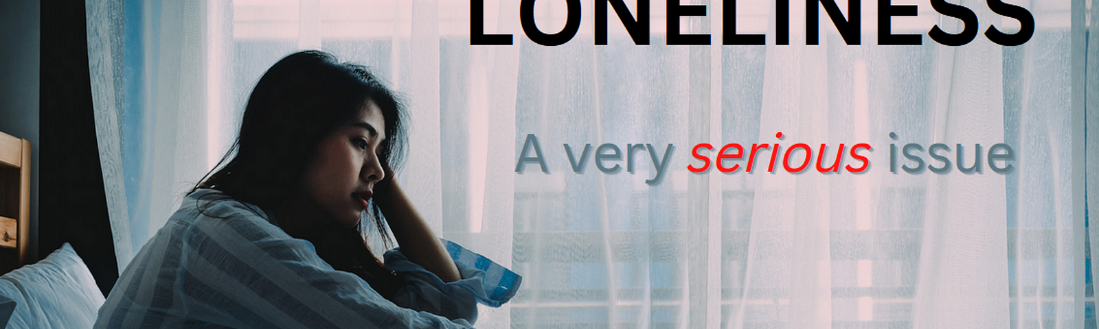 Lonely woman sitting — image for Loneliness story