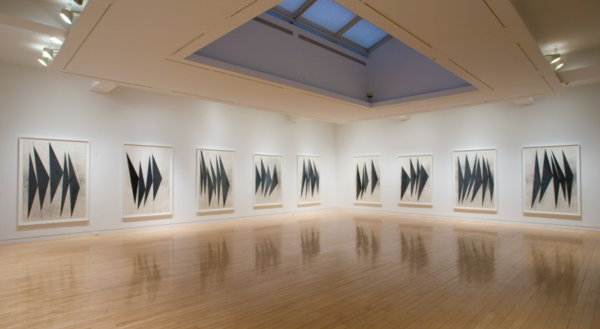 Mark Grotjahn, Untitled (Dancing Black Butterflies