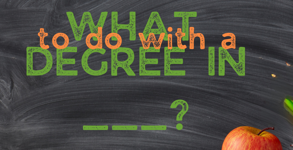 What to do with a degree in ___? Series by Rock Point Search