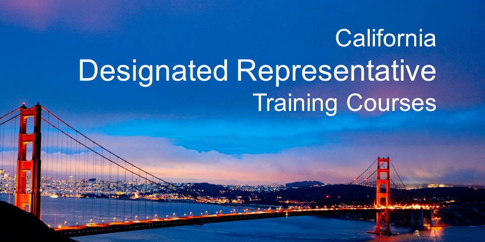 California Designated Representative Training | 3PL — Wholesaler — Reverse Distributor