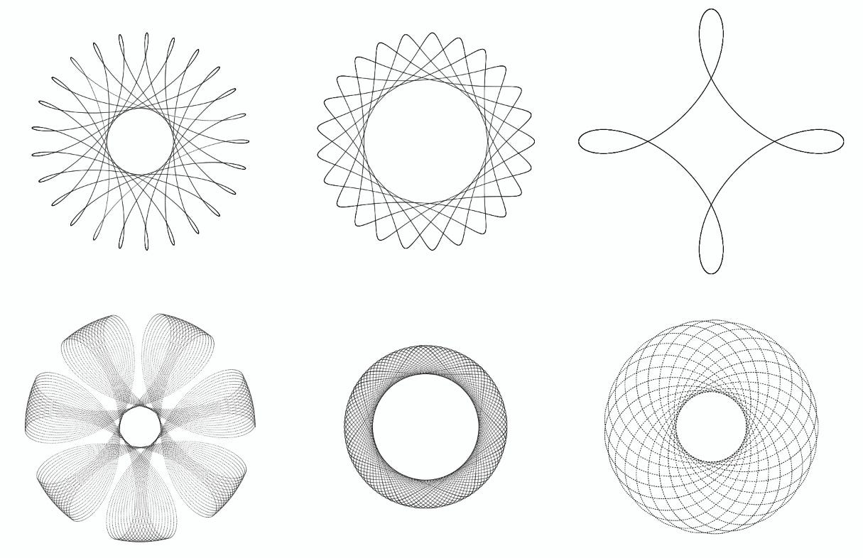 Фигура круговой. Круговые фигуры. Круговое рисование. Спирограф на прозрачном фоне. Круговые рисунки на бумаге.