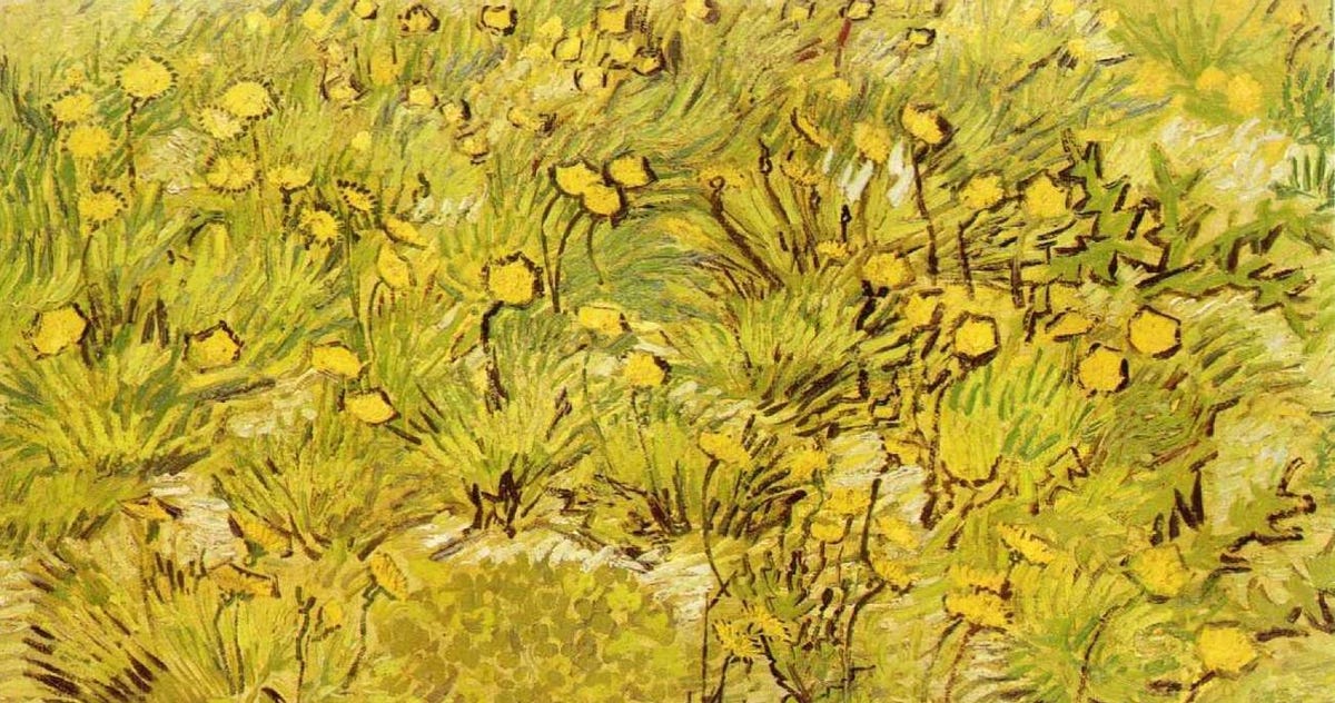 They say that Van Gogh ate yellow paint in a desperate attempt to feel happiness inside.