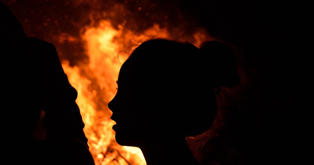 For White Women Learning Calculus in a School Building On Fire