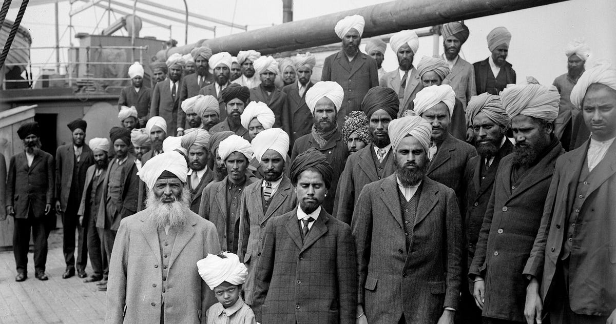 Photos When These Indian Immigrants Got To Canada, Police -8352