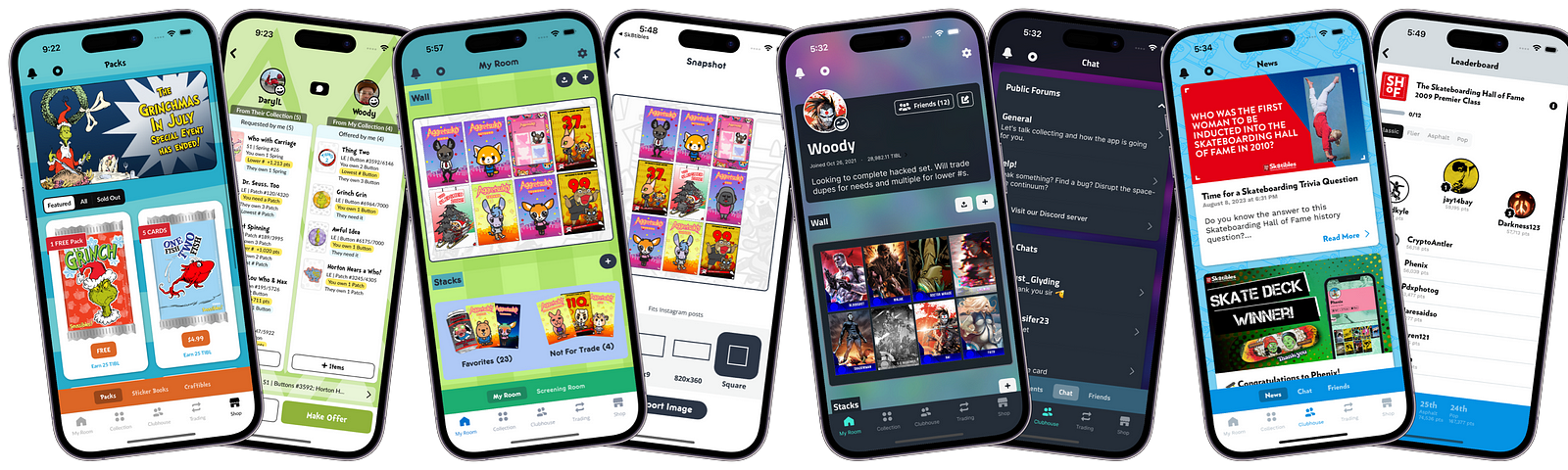 Multiple iOS apps for collecting and engaging with your fandoms.