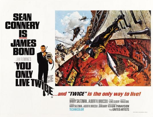 You Only Live Twice Is A Lot Of Fun By Sarah Callen The Strategic Whimsy Experiment Medium You Only Live Twice Is A Lot Of Fun By Sarah Callen The Strategic Whimsy Experiment Medium