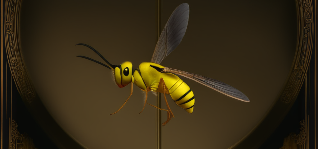 A zyzzyx (sand wasp)