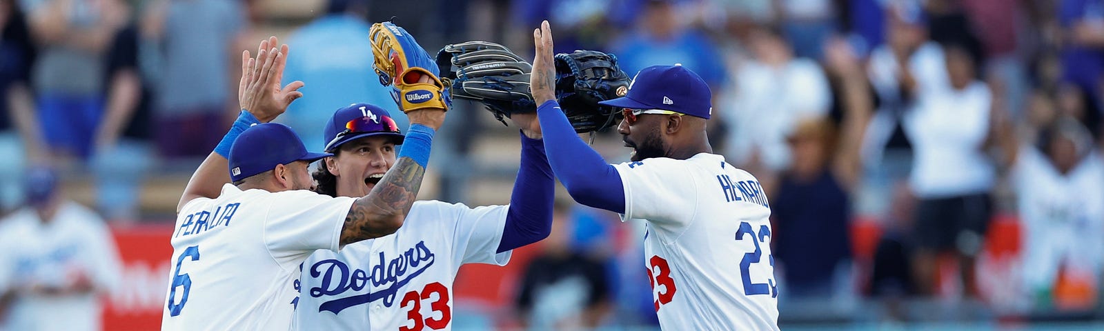 After a slow start, scorching Peralta has provided Dodgers with consistency, by Cary Osborne
