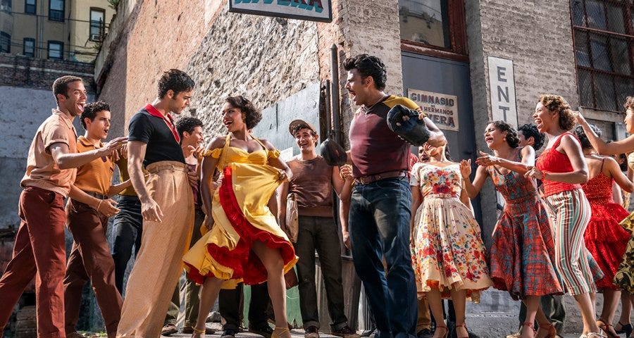 David Alvarez, Ariana DeBose, and West Side Story cast | 20th Century Studios