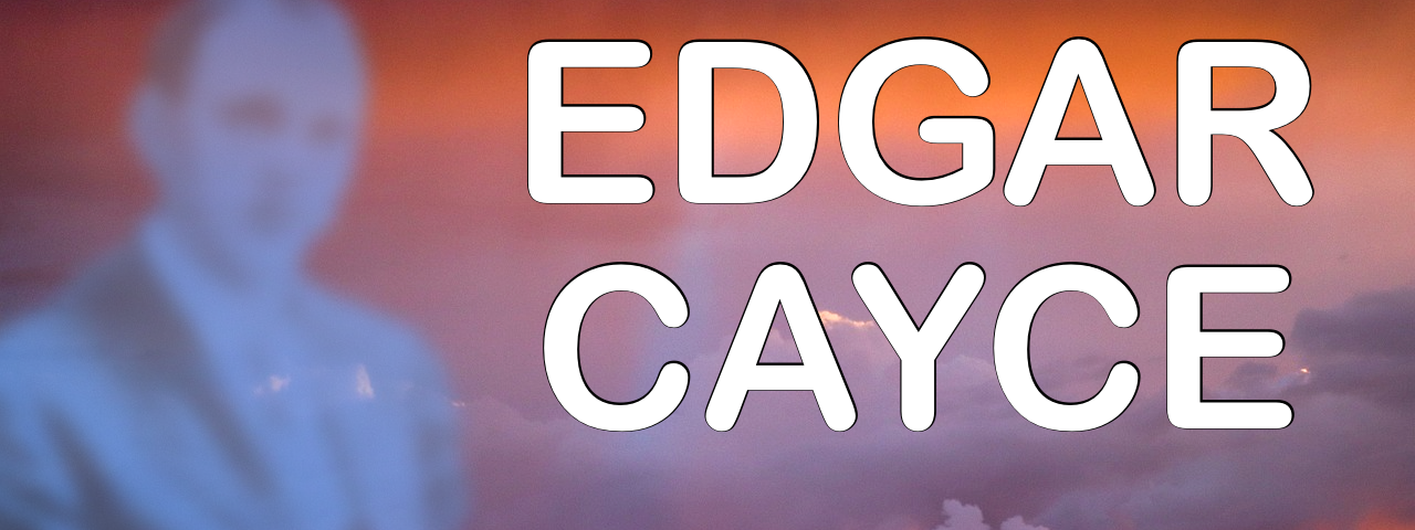 Edgar Cayce sharing his wisdom from the afterlife