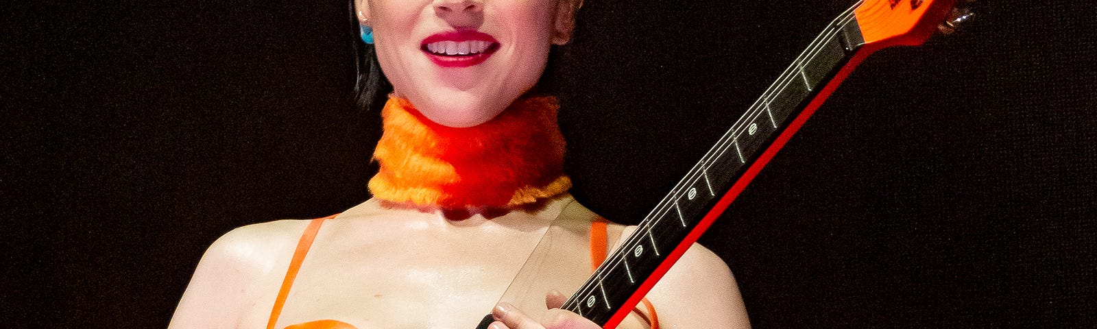 Photograph of musician St. Vincent.